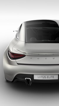 Lotus Elite od tyłu