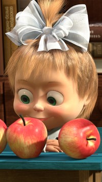 Masza i jabłka