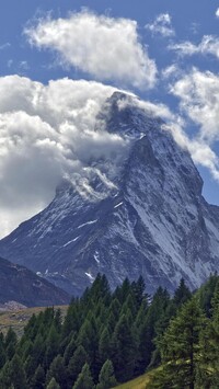 Matterhorn w Alpach Pennińskich