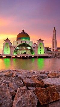 Meczet Malaka na wyspie Melaka