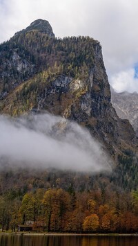 Mgła nad Alpami Bawarskimi