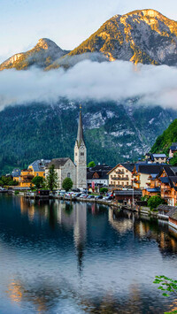 Miasteczko Hallstatt w Austrii