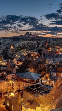 Miasto Goreme w Turcji