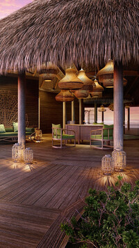 Miejsce rekreacyjne w hotelu The Nautilus Maldives