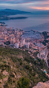 Monako nad morzem Śródziemnym