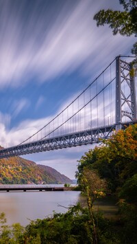 Most Bear Mountain Bridge na rzece Hudson