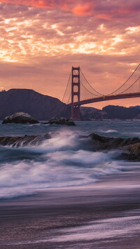 Most Golden Gate w San Francisco