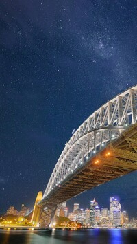 Most łukowy Harbour Bridge w Sydney