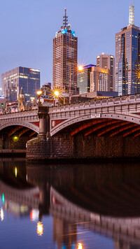 Most Princes Bridge w Melbourne