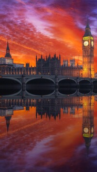 Most Westminster i Big Ben w tle