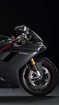 Motocykl Ducati szybki jak błyskawica