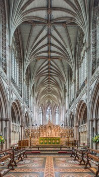 Nawa główna katedry w Lichfield