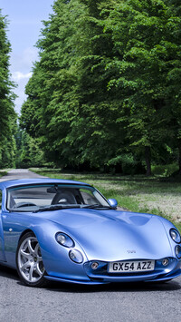 Niebieski TVR Tuscan Mk2