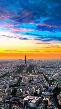 Panorama miasta Paryż