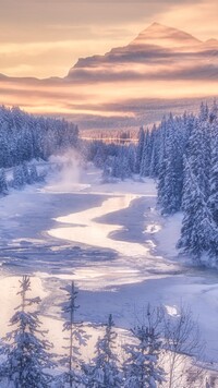 Park Narodowy Banff zimową porą