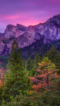 Park Narodowy Yosemite jesienną porą