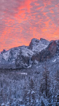 Park Narodowy Yosemite zimową porą