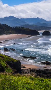 Park stanowy Ecola w Oregonie