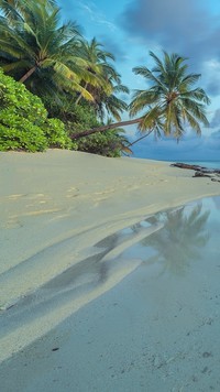 Plaża na wyspie Dhoores