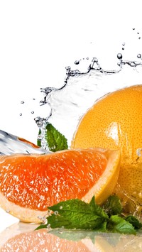 Pomarańcze w wodzie