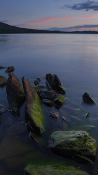Poranek nad jeziorem Ziuratkul