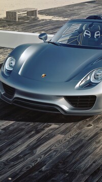 Porsche 918 Spyder na podeście
