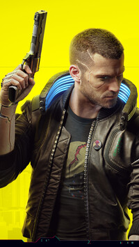 Postać z Cyberpunk 2077