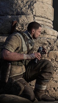 Postać z gry Sniper Elite 3