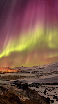 Poświata zorzy polarnej