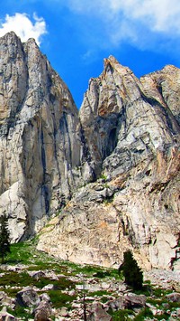 Potężne skały w Kalifornii
