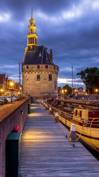 Restauracja De Hoofdtoren w Hoorn