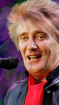 Rod Stewart w grafice