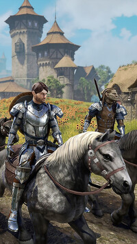 Rycerze i zamek w grze The Elder Scrolls Online High Isle