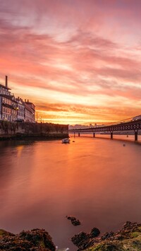 Rzeka Duero w Porto