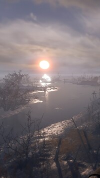 Rzeka w blasku słońca