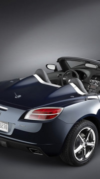 Saturn Sky tyłem