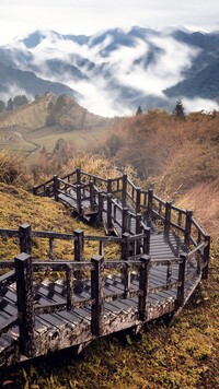 Schody z balustradą