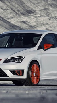 Seat Leon ST Cupra 280 przodem