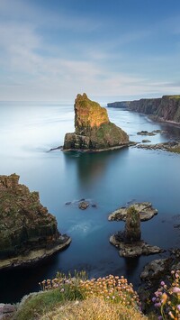 Skały na przylądku Duncansby Head