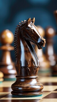 Skoczek na szachownicy