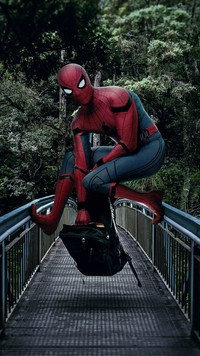 Spider-Man na moście