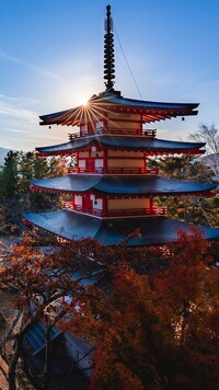 Świątynia Chureito Pagoda