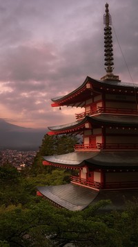 Świątynia Chureito Pagoda