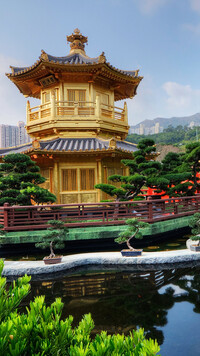 Świątynia Golden Pavilion Chi Lin Nunnery Temple