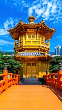 Świątynia Golden Pavilion Chi Lin Nunnery Temple