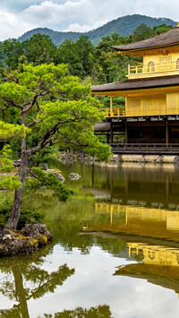 Świątynia Kinkaku-ji w Japonii