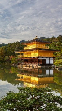 Świątynia Kinkakuj w Japonii