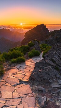 Szczyt Pico do Arieiro na Maderze