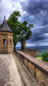 Taras Zamku Hohenzollern