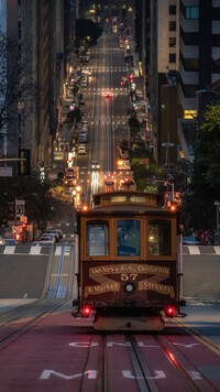 Tramwaj na ulicach San Francisco